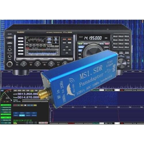 New MSI.SDR 10kHz to 2GHz Panadapter SDR receiver LF , HF, VHF UHF Compatible SDRPlay RSP1