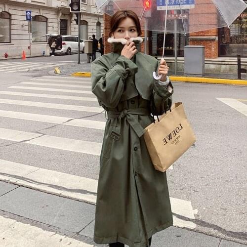 Parka Womens 2020 Winter New Mid-Length Cotton-Padded Clothes Womens Korean-Style Loose Liner Lalambswool Cotton Overcoat
