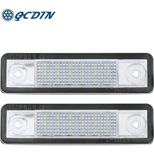 QCDIN 2Pcs License Plate Lighting For Opel Astra F For Astra Classic Led Light Car License Number Plate Lamp Lights Hot