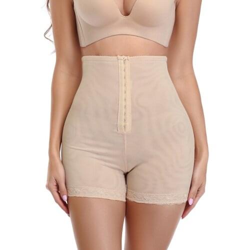 Butt Lifting Shorts Women Binders and Corset Body Shaper Waist Trainer High Waist Panties Postpartum Recovery Underwear Girdle