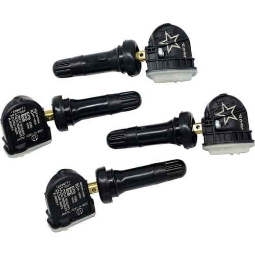 13598771 Tire Pressure TPMS Sensor Tire Pressure Monitoring System Fits for Buick GMC Chevrolet Cadillac Set of Four(4)