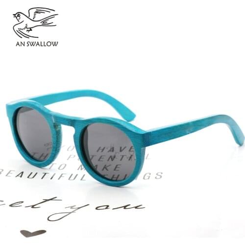 High Quality Handmade Bamboo Fashion Sunglasses Woman Luxury Polarized UV400 Sunglasse Bamboo Wood Beach Sunglasses For Man