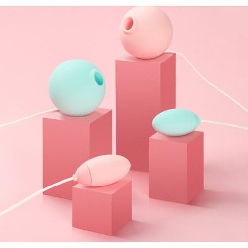 DRAIMIOR Nipple Sucker Vibrator with Jumping Eggs Clitoral stimulator Safty Silicone Waterproof Combination Sex Toys For Adult