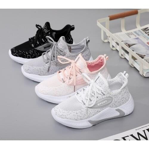 Women Sneakers 2021 Ladies Sports Shoes Ladies Trainers Platform Female Summer Breathable Casual Shoes Womens Vulcanized Shoes