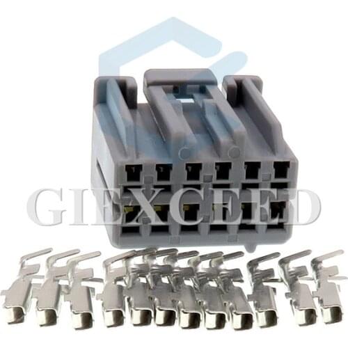 2 Sets 12 Pin 917978-6 Automotive Wiring Cable Connector Female Socket For Motor Cars