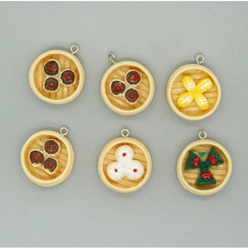 5pcs Funny Simulation Japanese Sushi Resin Food Charms Cute Bag Phone Keychains Earrings Pendants Accessory Diy Mix Jewelry Make