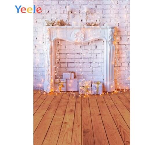 White Brick Wall Floor Baby Portrait Gift Light Photocall Child Photographic Backgrounds Photography Backdrop For Photo Studio