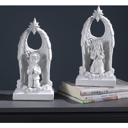 Angel goddess craftsmanship statue art small creative ornaments wine cabinet display sculpture decoration of the house wedding