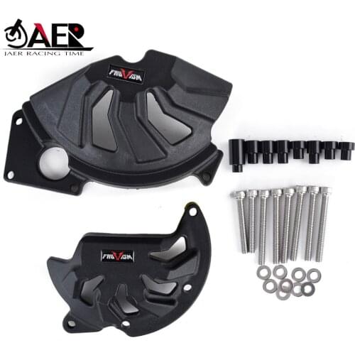 JAER Motorcycles Engine Cover Protection Case for Aprilia RSV4 2009-2017 Tuono RSV4R 2011-2015