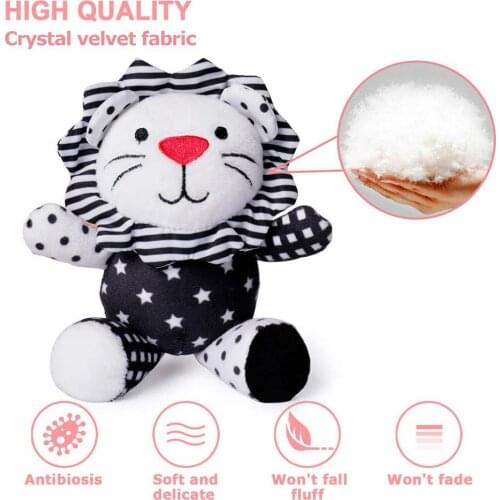 Newborn Baby Plush Stroller Toys Baby Rattles Mobiles Cartoon Animal Hanging Bell Educational Baby Toys 0-12 Months Speelgoed