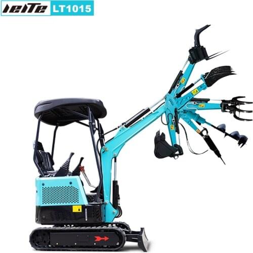 1.5 Ton Mini Digger Water Cooled Micro Crawler Excavator Total Length 2900mm Sale American Prices
