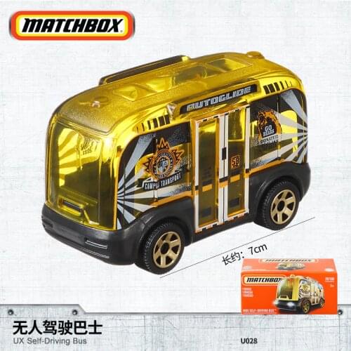 2021 Matchbox Cars MBX SELF-DRIVING BUS 1/64 Metal Diecast Collection Alloy Model Car Toys