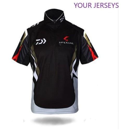 DAIWA Men Fishing Vest Moisture Wicking Breathable Short Sleeve Fishing T Shirt Sports Cycling Fishing Clothes Ropa Daiwa