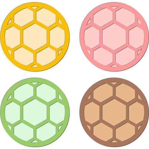 New football Wooden Die Scrapbooking C2958 Cutting Dies Multiple Sizes Compatible With Most Die Cutting Machines