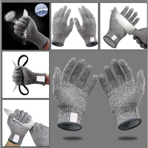1Pcs Cut-resistant Gloves Multifunction Safety Protection Tools Cut Proof Stab Resistant Metal Mesh Safety Gloves