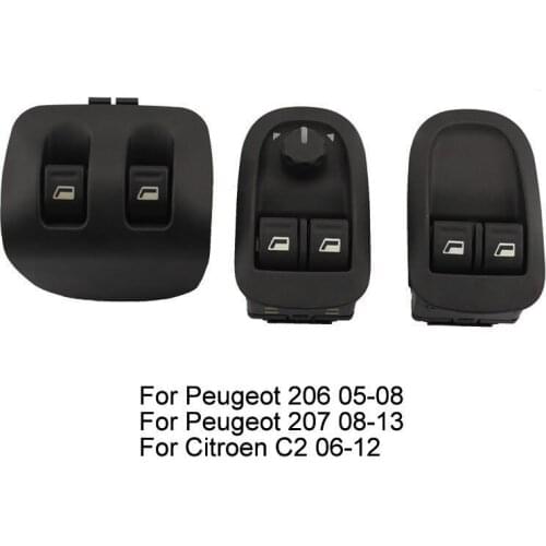 Car window switch for peugeot 206 207 Citroen C2 Window lift switch