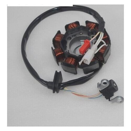 Suitable for patchin yamaha pedal motorcycle parts zy100t-7-12 lingying 100g tri-point firearm coil FBT coil