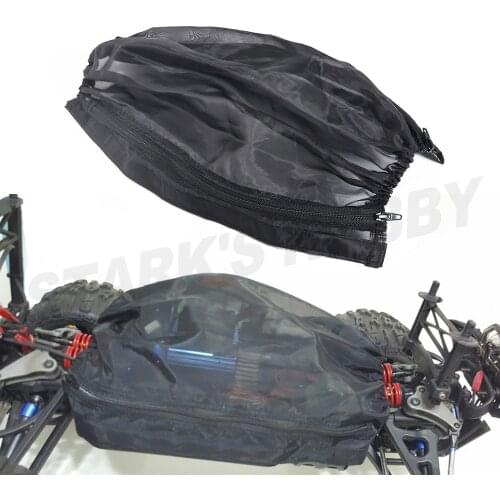 Zipper-type Chassis Dust Water Proof Net Cover Protection for 1/10 RC Monster Truck Traxxas E-Revo ERevo 2.0 Summit