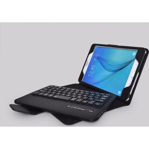 Detachable Wireless Bluetooth Keyboard case For Samsung GALAXY Tab S2 8.0 T710 T715 Portfolio Folio PU Leather Case Cover funda