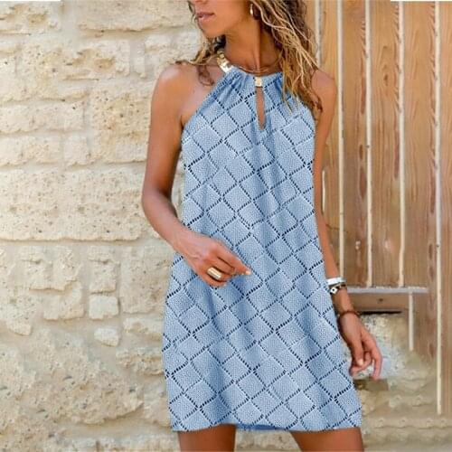Zoeny Blue Summer Dresses