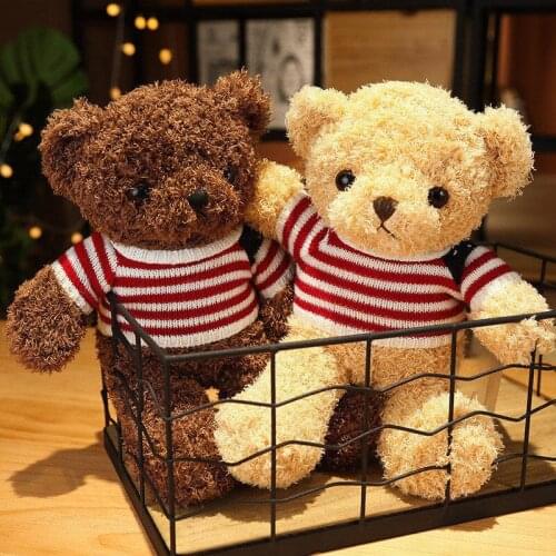 1pc 30/35/50cm High Quality Toy Cartoon Teddy Bear Plush Toys Stuffed Plush Animals Bear Doll Birthday Gift For Children