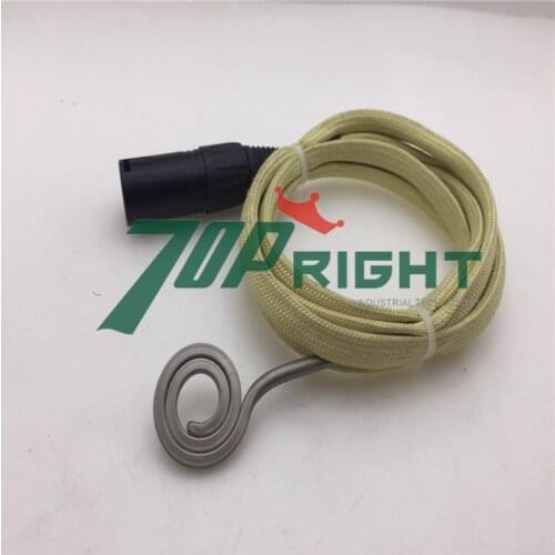 110v 150w Hot runner coil heater ID9mm OD26mm flat Heating Coil with 5 Pins Male Plug