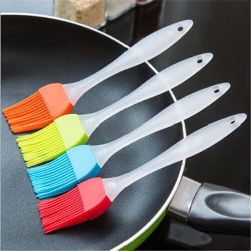 5 Colors Newest Silicone Baking Bakeware Bread Cook Brushes Pastry Oil BBQ Basting Brush Tool Kitchen Accessories Gadget