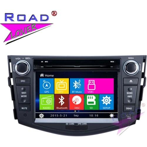 TOPNAVI Wince 6.0 2Din 7" Car Head Unit DVD Player For Toyota RAV4 2006 2007 2008 2009 2010 2011 2012 Stereo GPS Navigation MP3