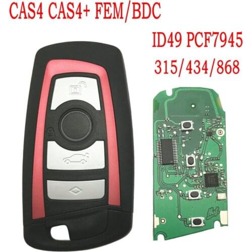Datong World Car Key For BMW F X5 5 Series 7 Series ID49 Chip 315Mhz/433Mhz/868Mhz Keyless Entry Car Remote Key