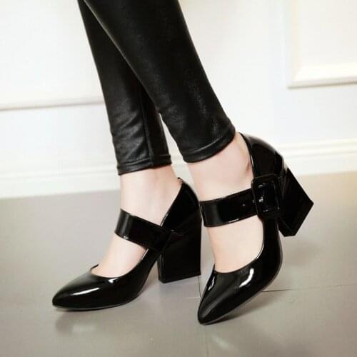 Azmodo Leather Pumps