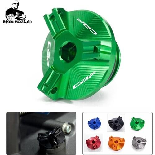 CNC Motorcycle Accessories Aluminum Engine Plug Cover Oil Filler Cap Screws For Honda CBF600/SA 2006-2013 CBF1000 2006-2009 2008