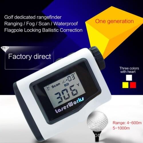 New leter Laserworks 6x21 laser range telescope foreign trade explosion models 600 meters golf laser rangefinder