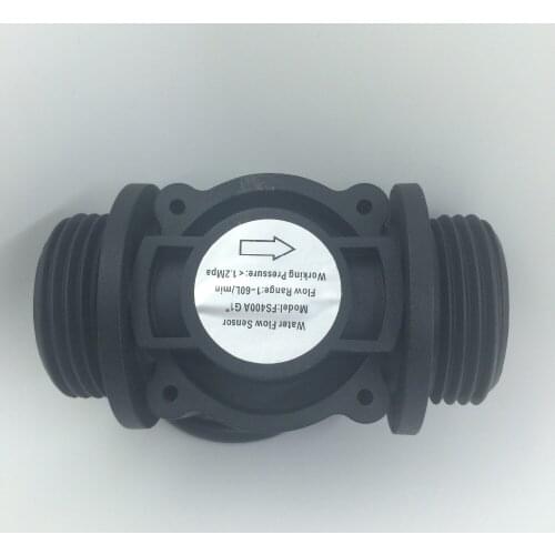 2PCS Water Flow Sensor Switch Fuel Flow Meter Swimming Pool Water Meter Sensor Flowmeter Water Sensor Counter Indicator DN25