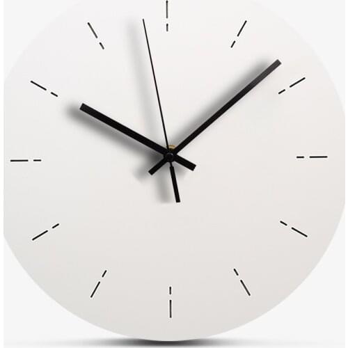 Wooden Wall Clock Modern Design Circular Silent Decorative Clock for Living Room Wood Hanging Wall Clocks Home Decor