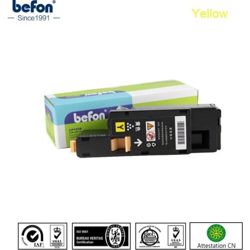 Befon Compatible Yellow Y Toner Cartridge Compatible for Xerox Phaser 6000 6010 WorkCentre 6015 6015V Printer