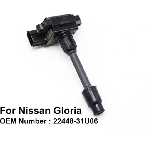 COWTOTAL Ignition Coil for Nissan Gloria Engine Code VQ30DET 3.0L OEM 22448-31U06 ( Pack of 4 )