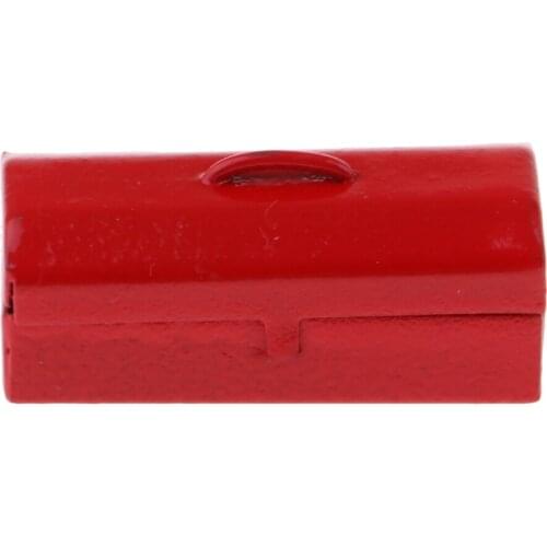 1/12 Scale Dollhouse Miniature Metal Tool Box Case Home Decor