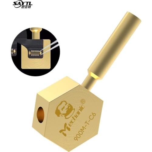 Multifunction Pure copper Removable desoldering Electric Solder Iron for 936/210/T12 series Miniature universal heating table