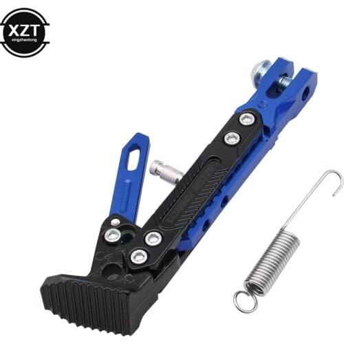 Motorcycle Kickstand Adjustable Foot Side Support Parking Kickstand for Electric Motorbike Parking Foot Side Support Stand