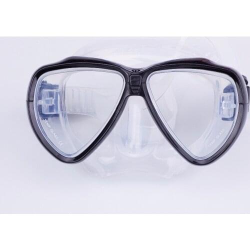 New Scuba Diving Equipment Swimming Glasses/ Mask + Dry Snorkel Set Scuba Snorkeling Gear