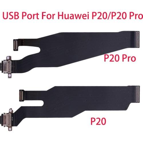 Original Power USB Charging Connector Plug Port Dock Flex Cable For HuaWei P20 P20 Pro Replacement Parts