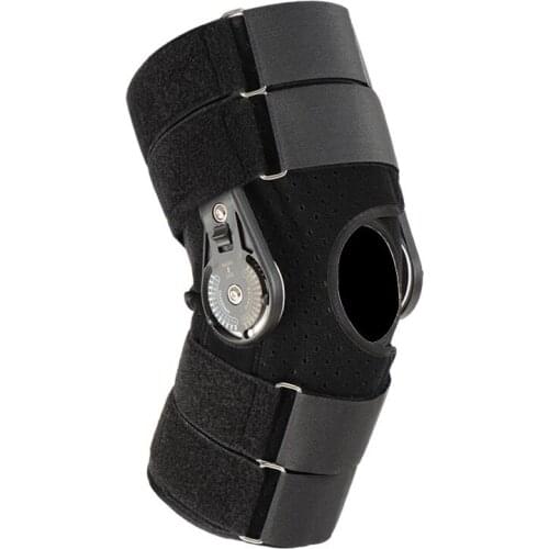 Patella Knee Braces Support Pad Orthosis Belt Hinged Adjustable Short Knee joint lateral stability Pain Release