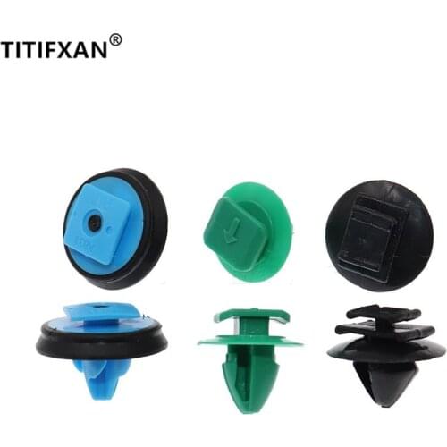 For A831 Renegade Cherokee Car Wheel Arch Trim Decoration Board Clips Tire Frame Guard Plastic Fasteners