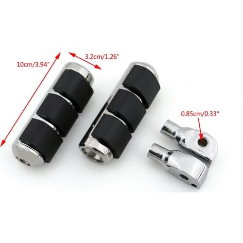 Artudatech For Suzuki Boulevard C90 S83 Intruder 1400 1500 Marauder 800 Rear Aluminum Footrests