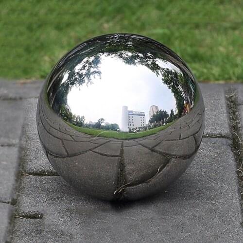 304 Stainless Steel Hollow Ball Seamless Mirror Ball Sphere For Outdoor Shopping Malls Home Decoration