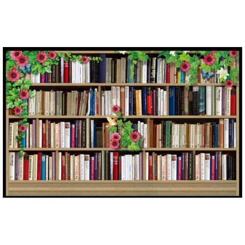 Custom photo wallpapers 3d murals wallpaper mural flower setting wall shelf 3d living room wall papers home decor