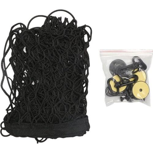 Car Trunk Expandable Net Pocket Car Fixed Luggage Net Storage Bag Net Small And Exquisite With Accessories