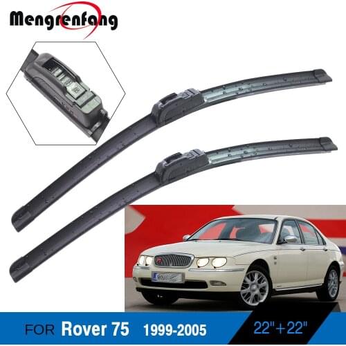 For Rover 75 Car Accessories Front Windscreen Wiper Blades Soft Rubber Wiper 1999 2000 2001 2002 2003 2004 2005
