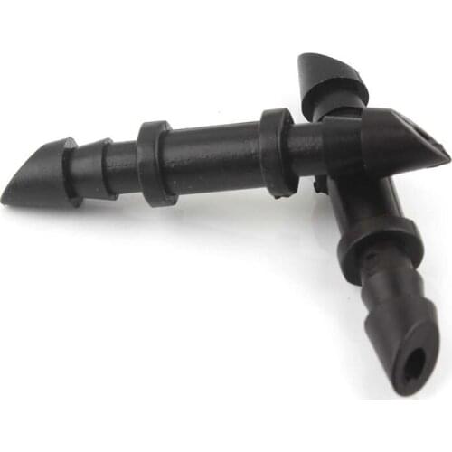 25pcs New Material 4/7mm Hose Joint Inverted Thorn Barbed Straight Connector Micro Sprinkler Garden Irrigation Accessory
