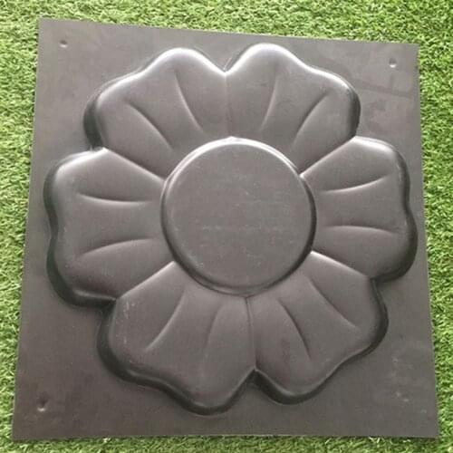 Path Maker DIY Concrete Mold Step Stone Cement Paving Landscape Floor Tile Pavement Mould for Garden Yard Pathway
